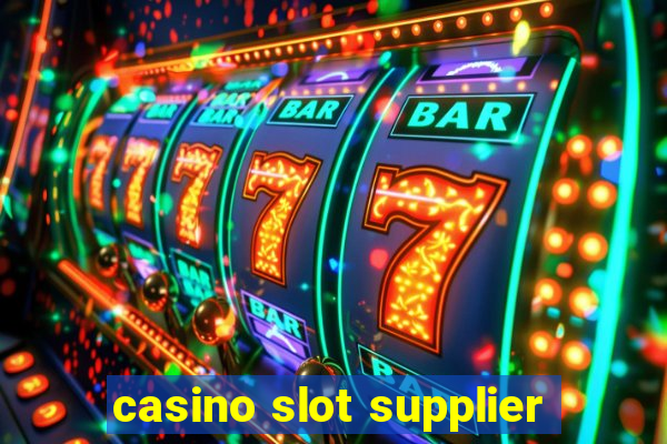 casino slot supplier