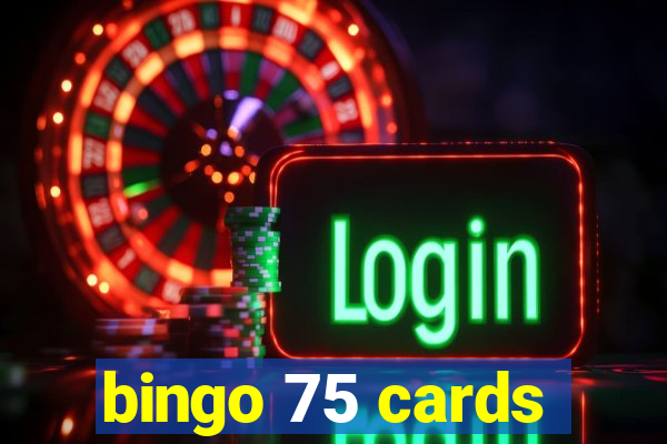 bingo 75 cards