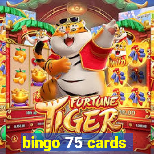 bingo 75 cards