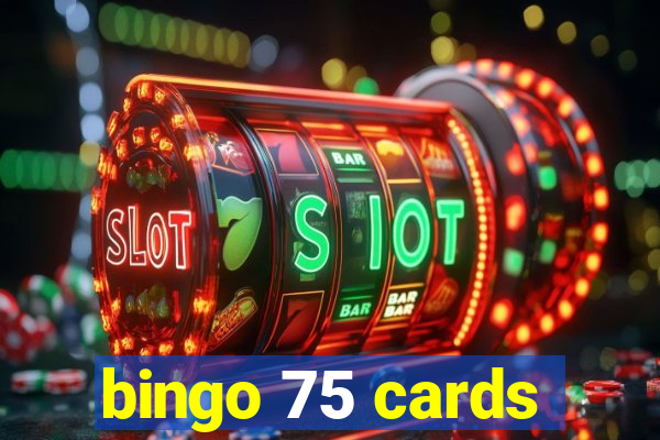 bingo 75 cards