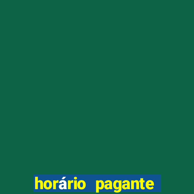 horário pagante fortune rabbit