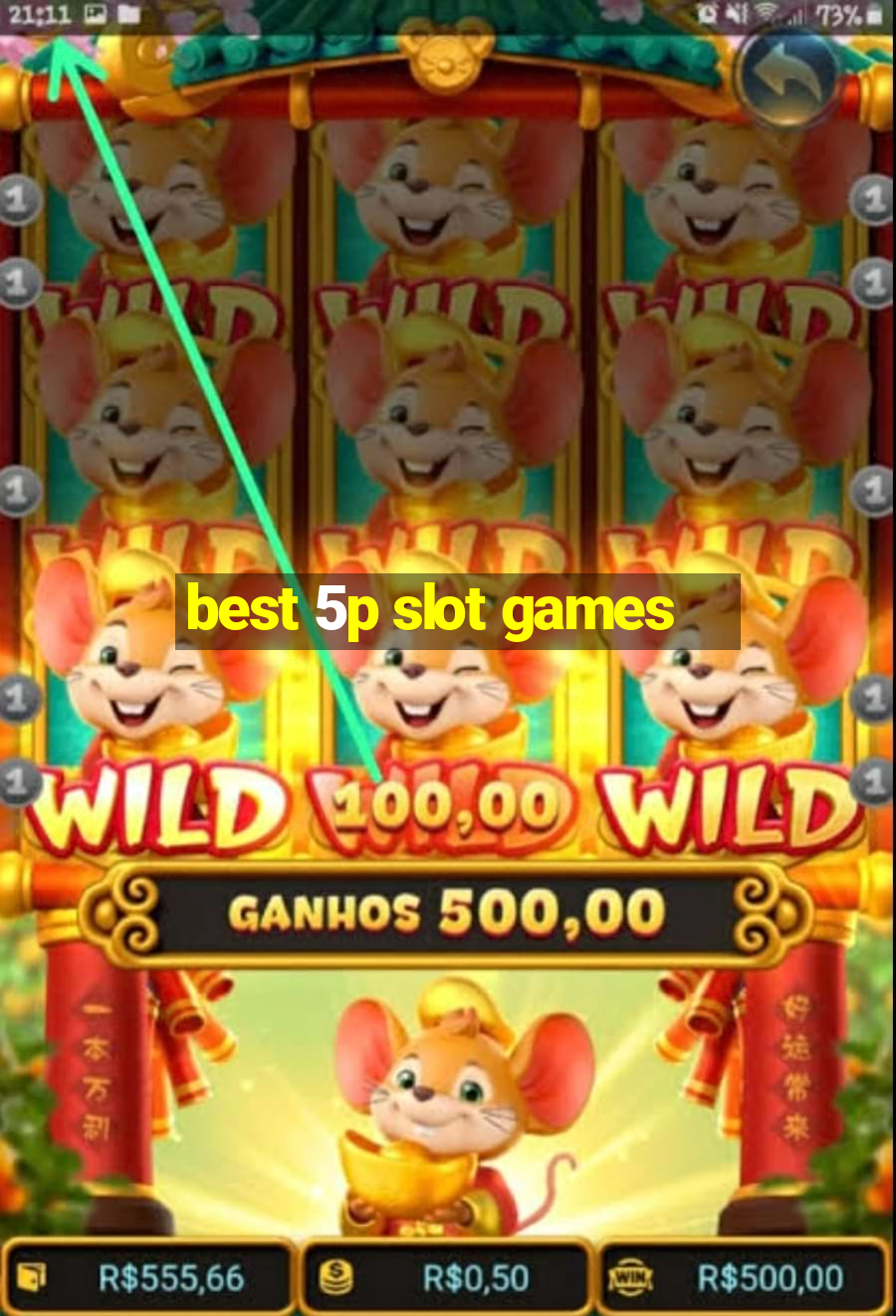 best 5p slot games