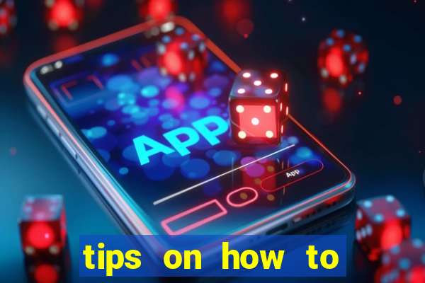 tips on how to win playing slot machines