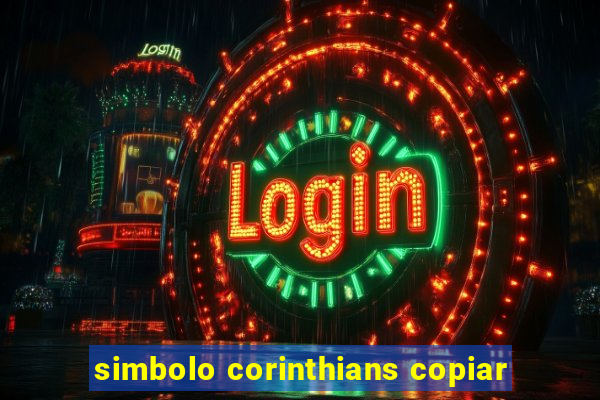 simbolo corinthians copiar