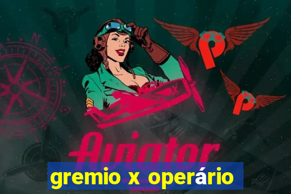 gremio x operário