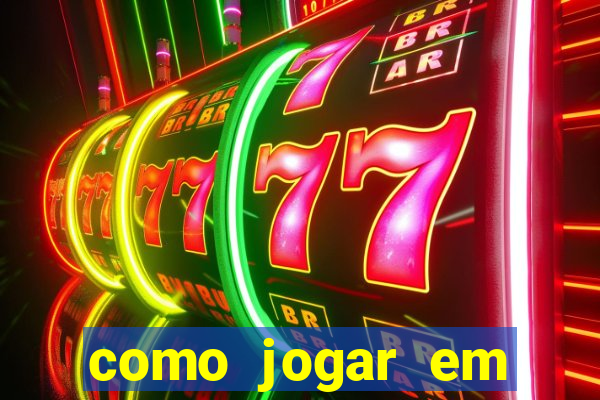 como jogar em numeros na roleta