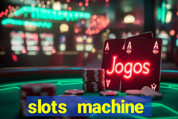 slots machine online free