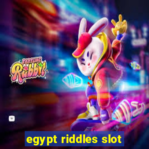 egypt riddles slot