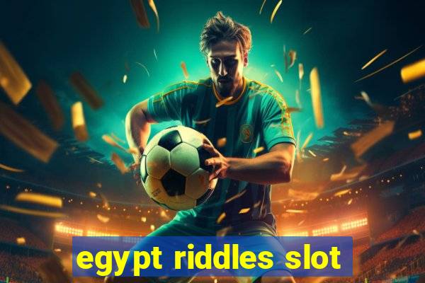 egypt riddles slot