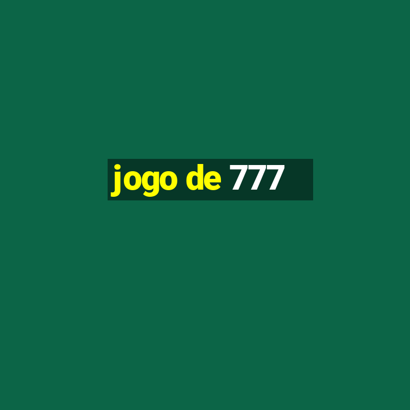 jogo de 777