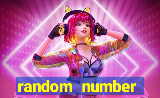 random number generator bingo