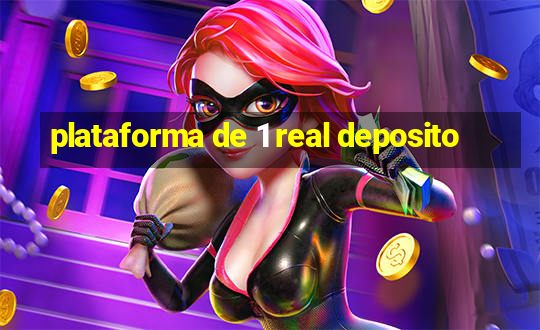 plataforma de 1 real deposito