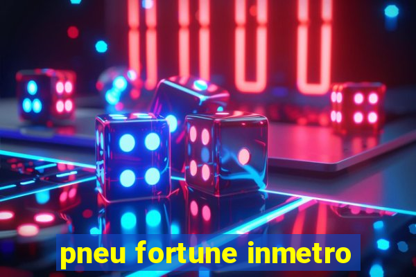 pneu fortune inmetro