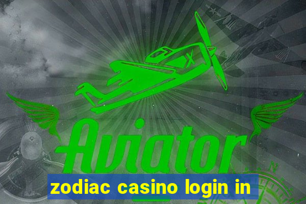 zodiac casino login in