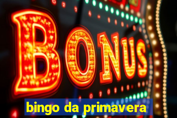 bingo da primavera