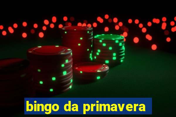 bingo da primavera