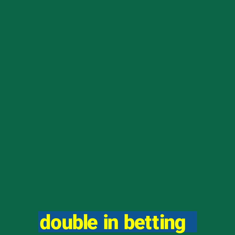 double in betting