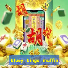 bluey bingo muffin and socks