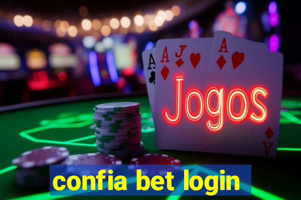 confia bet login