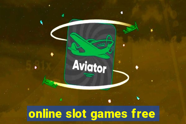 online slot games free