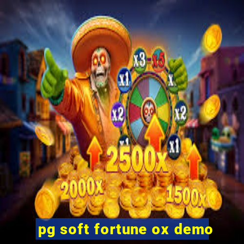 pg soft fortune ox demo