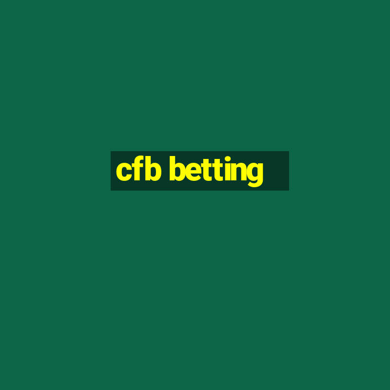 cfb betting