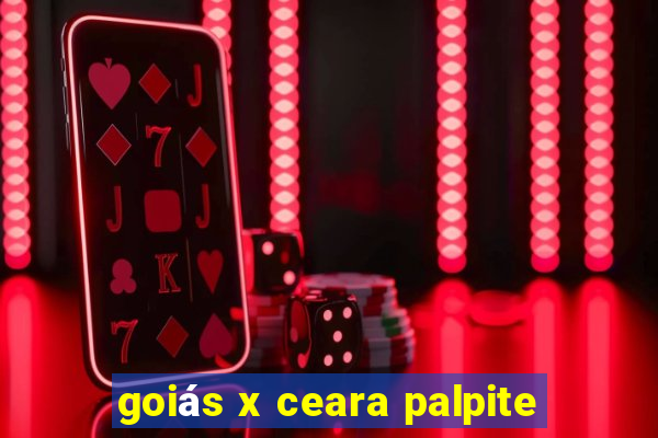 goiás x ceara palpite