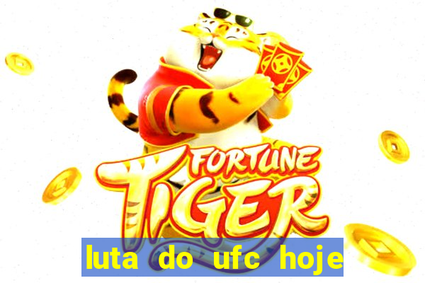 luta do ufc hoje ao vivo