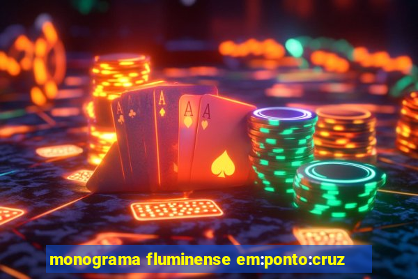 monograma fluminense em:ponto:cruz