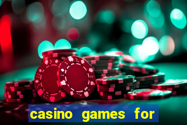 casino games for real cash