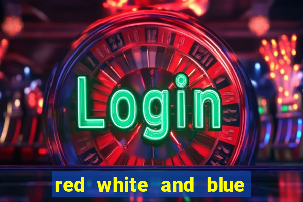 red white and blue slot machine