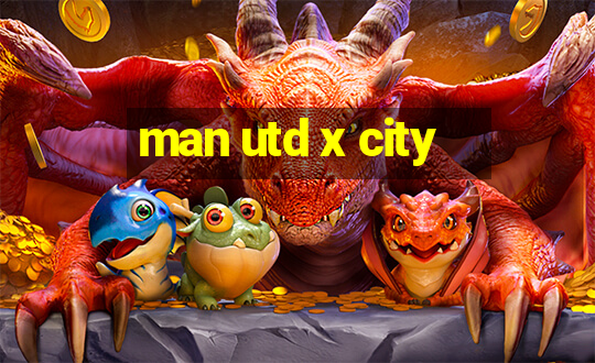 man utd x city