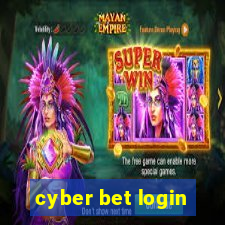 cyber bet login