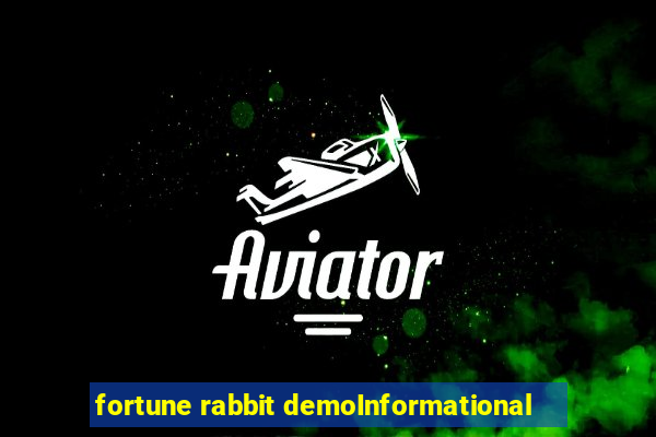 fortune rabbit demoInformational