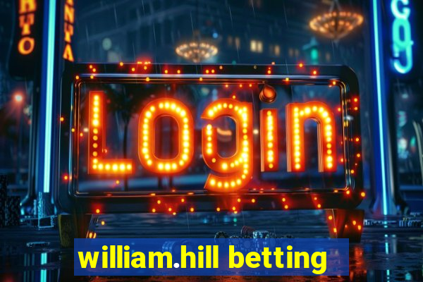 william.hill betting