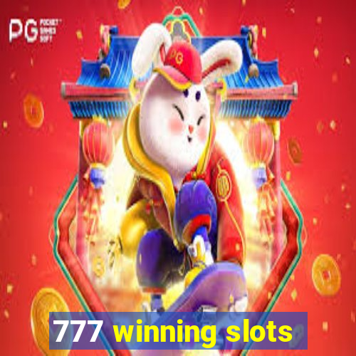 777 winning slots