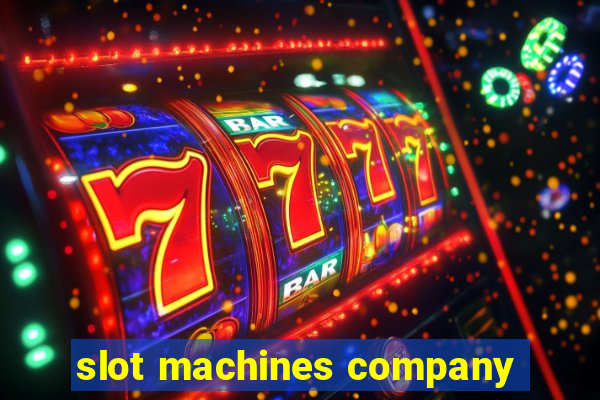 slot machines company