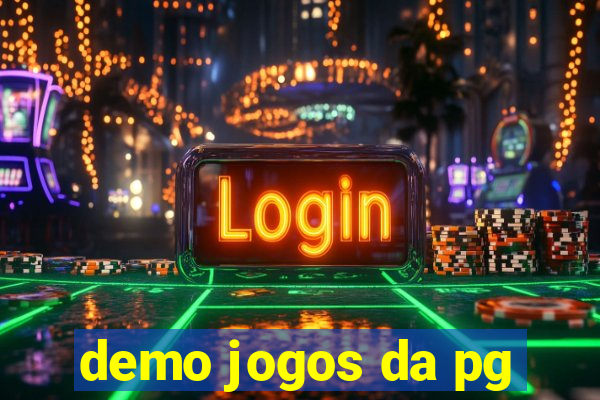 demo jogos da pg