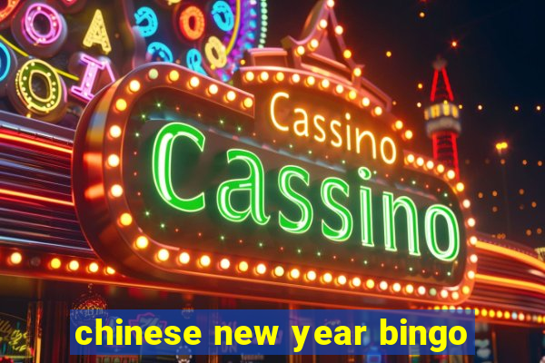 chinese new year bingo