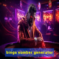 bingo number generator