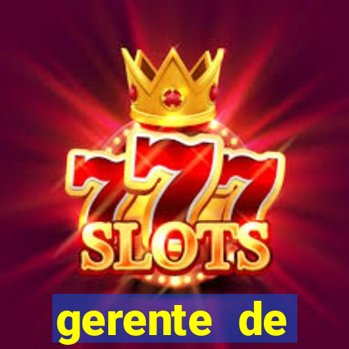 gerente de plataforma slots