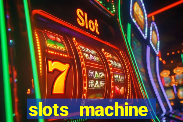 slots machine online for money