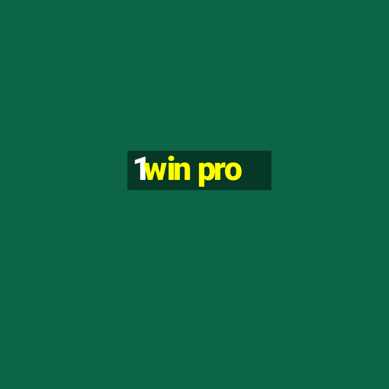 1win pro