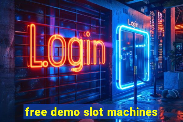 free demo slot machines