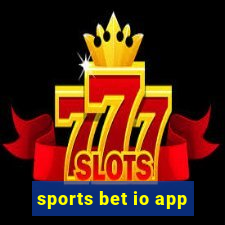 sports bet io app