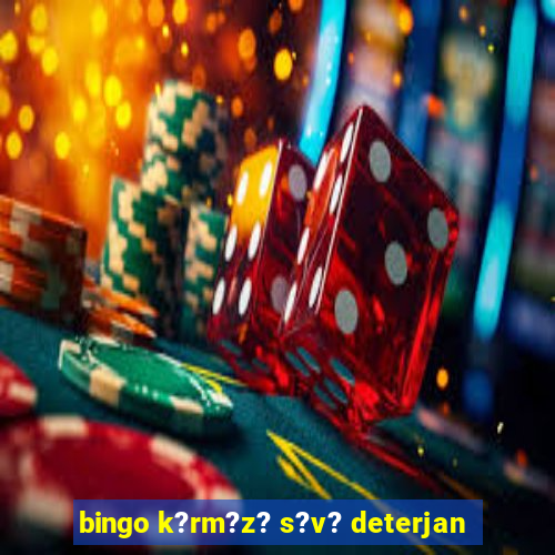 bingo k?rm?z? s?v? deterjan