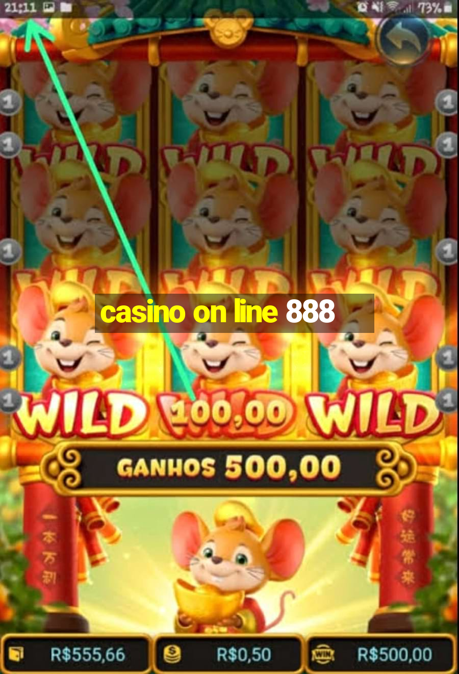 casino on line 888