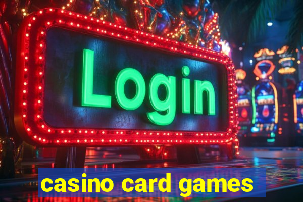 casino card games