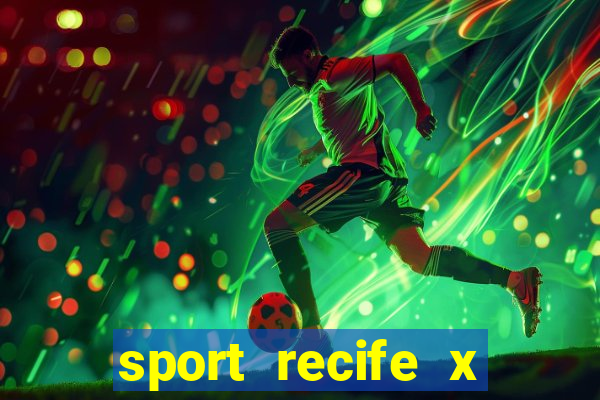 sport recife x novorizontino palpites