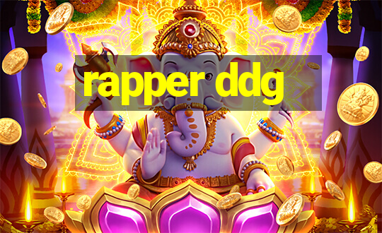 rapper ddg